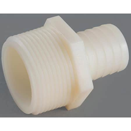 Adapter Nylon Mghxbarb 3/8